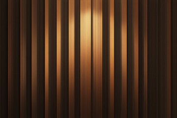 Fototapete - Abstract Brown and Gold Vertical Stripes Wood Texture Background