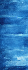Poster - Vibrant abstract blue watercolor background with smooth gradients Generative AI