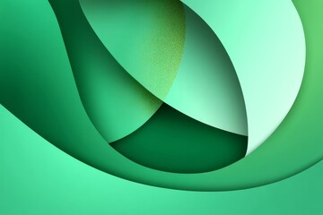 Poster - A fresh green background with an abstract and blurry green gradient is presented
