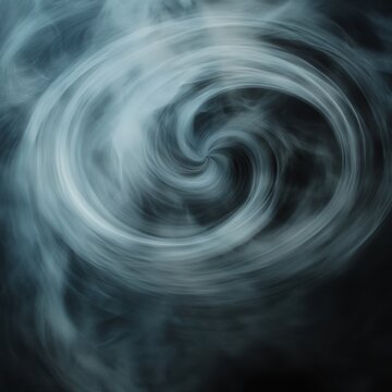 Fog ripples spin, dreamy thread across the background