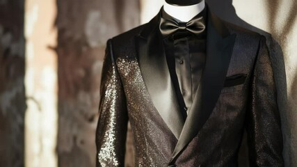 Poster - A formal attire hung on a wall, perfect for a office or business setting