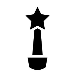 Poster - Star Light Stick Glyph Icon