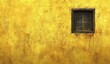 © yalli - Aged yellow wall with small window (1)