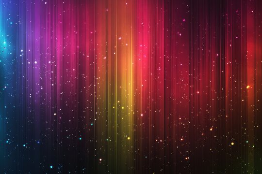 Mist prisms glitch thread, creating haze background hue
