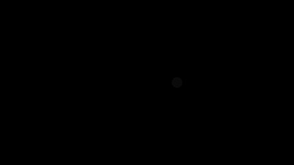 Poster - Fading Circle Reveal On Black Background. Loading or progressing concept.