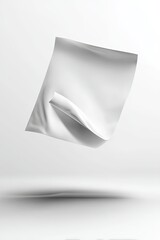 Poster - quick blurred floating white single postit note isolated on white background --ar 2:3 --v 7 Job ID: 05550846-74e7-4068-a408-d8ab4dc26d43