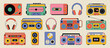 ©  Creative Stock Bd - Retro Music Collection Colorful Illustration