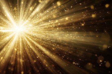 Poster - Dazzling light burst backdrop for vibrant marketing campaigns and celebratory projects