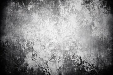 Poster - Grunge texture featuring contrasting black and white grains perfect for contemporary artworks, poster designs, and unique backgrounds in modern creative endeavors