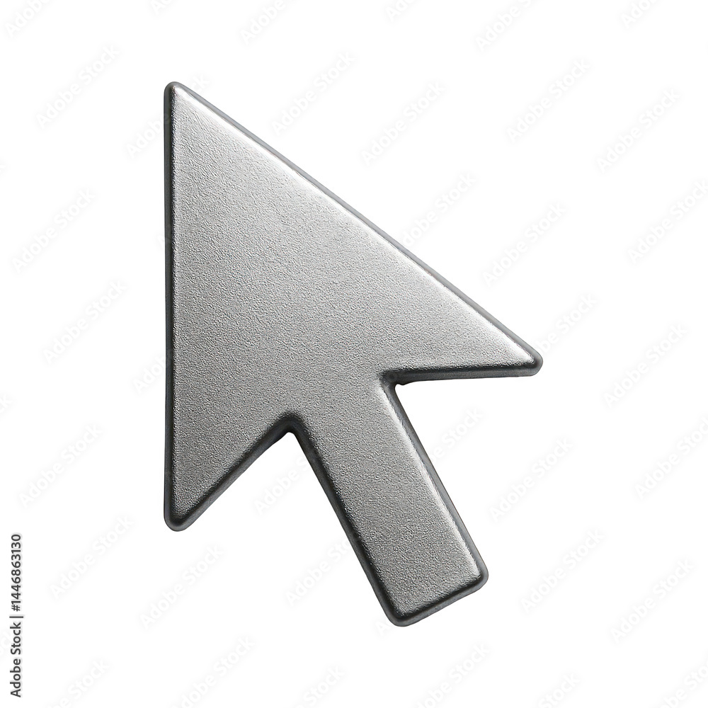 Representing precise selection and modern digital interaction, this ...