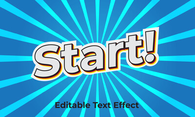 Poster - Editable text effect Multiple Layer.Editable font style