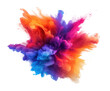 © Karina - Dynamic color explosion abstract digital creation isolated on transparent background