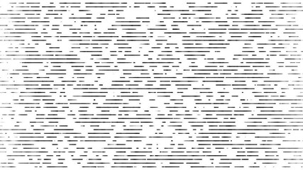 Fototapete - Digital abstract black colors form movement particle lines with motion graphics animation. Abstract digital flash lighting cyber background