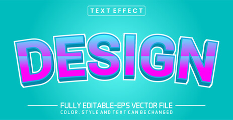 Poster - Design font Text effect editable