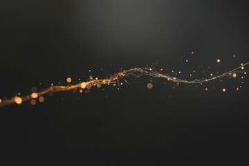 Fototapete - Conceptual abstract background features glowing neon lines symbolizing advanced technology and digital tunnels, ideal for showcasing modern networking concepts