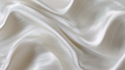 Poster - elegant pearl white silk wallpaper texture for interior designs