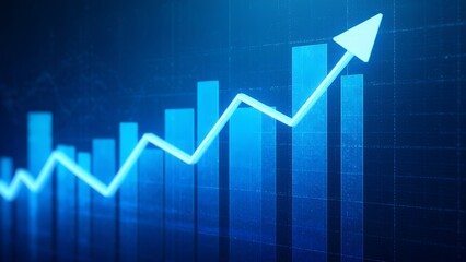Poster - Business growth strategies digital market trends infographic online data visualization market analysis