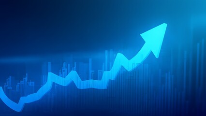 Poster - Business growth insights digital space infographic data visualization online environment strategic planning