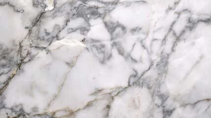 Poster - White Marble Texture with Subtle Grey Veining for Design Projects
