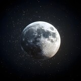 moon illustration white background Moon, Moon Surface, Planetary Moon