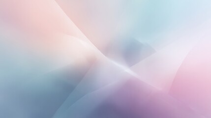 Poster - Ethereal Curves: A Dreamy Abstract Background with Soft Pastel Hues and Delicate Gradients