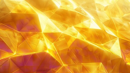 Poster - A close-up of a abstract background, A visually captivating abstract background of geometric patterns in Citrine Yellow, Ai Generative.
