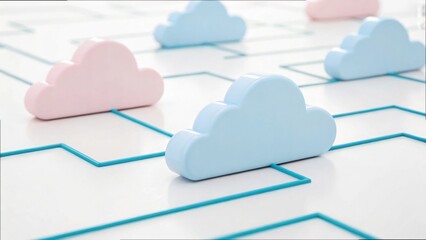 Aufkleber - Visualization of Cloud Computing Concepts in Business Strategies
