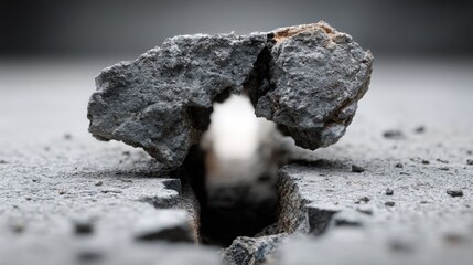 Poster - conceptual illustration of breakout in low volume pocket with iconic representation of easy trading 
