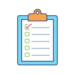 Poster - Checklist clipboard task management to do list planning organization project management workflow plan 90
