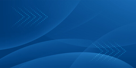 Abstract blue color background. Dynamic shapes composition. Vector illustration modern