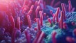 © Rostyslav - Close-Up Exploration of Colorful Microbes in a Healthy Gut