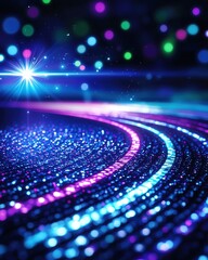 Poster - A bright and colorful background featuring various circles creating an eye-catching design