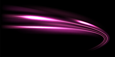 Wall Mural - beautiful light speed line background on black background abstract design vector illustration