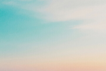 Wall Mural - delicate pastel sky gradient, perfect for backgrounds