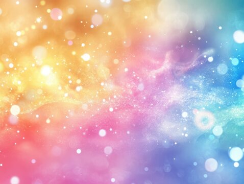 Twisting glow, blurred shimmer, dreamy background unfolds softly