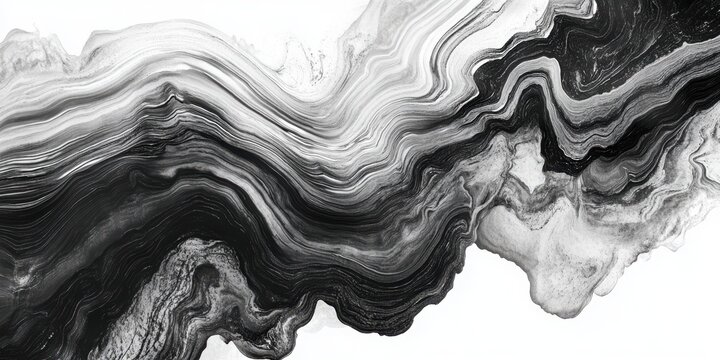 Background shows dreamy motion, ink ripple twist