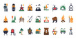 © MSTHAFSA - Camping and Outdoor Recreation Icon Set for Web and App Design