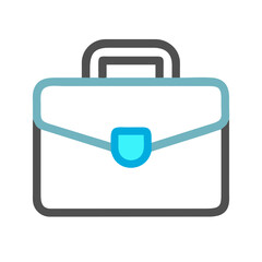 Fototapete - Business Briefcase Representing Professional Work and Corporate Career Icon