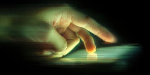Poster - Human Hand Interacting with Smooth Surface