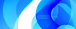 © antishock - Abstract blue design. Overlapping shapes create dynamic visual effect. Modern, clean aesthetic suitable for backgrounds.