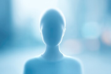 Poster - portrait depicting theme of epidemiology against blurred background