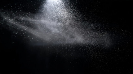 million of star dust, photo image of falling down shower rain snow, heavy snows storm flying. freeze