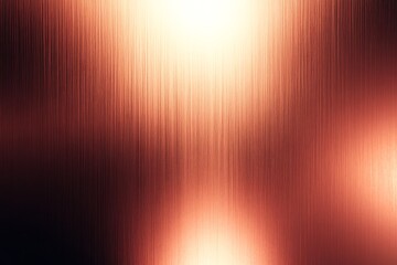 Wall Mural - Copper Texture Backdrop with Light Streaks, Warm Tones, Abstract Metal Surface