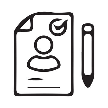 Black Edit icon symbol vector. Edit text icon. Vector Illustration Eps 10