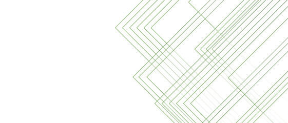 Fototapete - Abstract white and green background with lines. light pastel green color palette with fine, semi-transparent lines  background. Futuristic architectural concept for dynamic websites, striking posters 