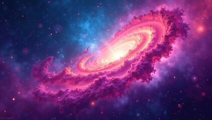abstract swirling nebula texture, ideal for website backgrounds, illustration, light