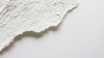 Aufkleber - paper on white background 3d illustration