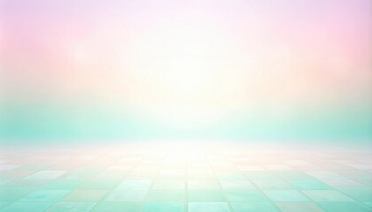 Poster - Calm colorful gradient background studio setting digital art minimalistic environment soft glow abstract concept for visual design