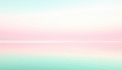 Poster - Serene horizon reflection coastal area digital art tranquil environment aerial view conceptual aesthetics