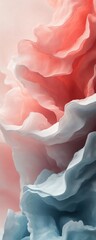 Fototapete - Ethereal Gradient Flow Cinematic Digital Art Exploring Emotional Landscapes - Immersive Visual Design for Next-Gen Creative Platforms